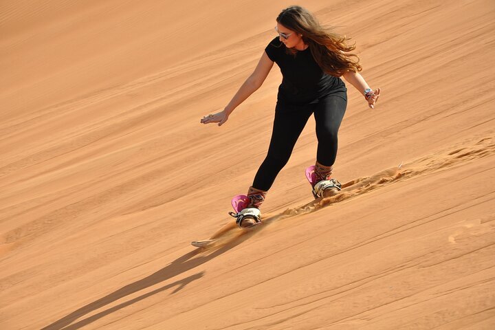 Sandboarding in Merzouga